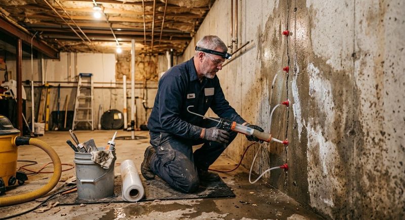 Basement Concrete Sealing in Columbus, OH