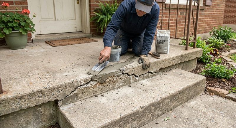Cracked Sidewalk Repair in Corpus Christi, TX