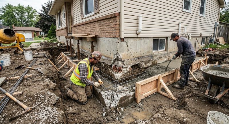 Foundation Settlement Repair in Tampa, FL